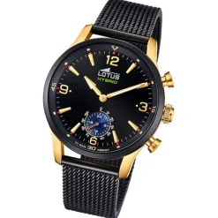 Lotus Herrenuhr Edelstahl schwarz Lotus Classic Armbanduhr UL18804/1