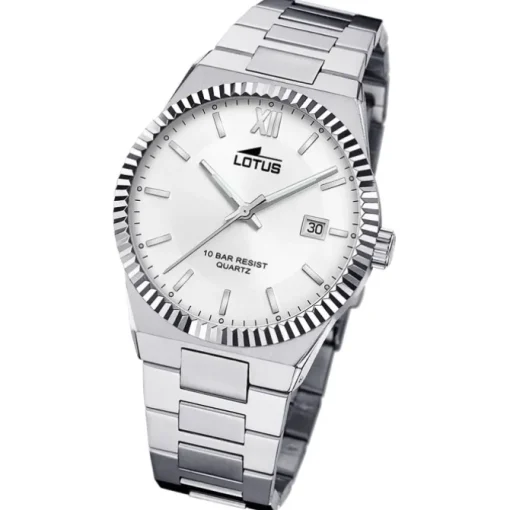 Lotus Herrenuhr Edelstahl silber Lotus Classic Armbanduhr UL18835/1