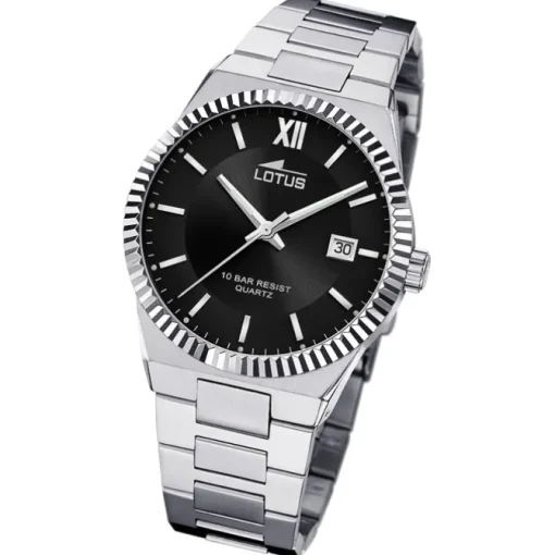 Lotus Herrenuhr Edelstahl silber Lotus Classic Armbanduhr UL18835/3