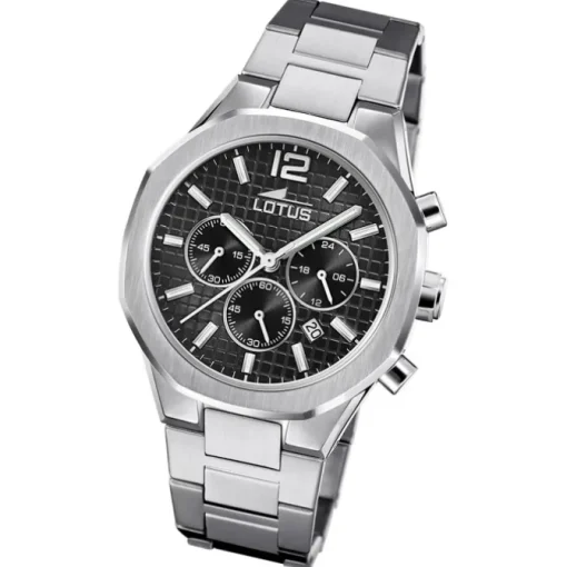 Lotus Herrenuhr Edelstahl silber Lotus Classic Armbanduhr UL18847/3