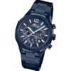 Lotus Herrenuhr Edelstahl blau Lotus Classic Armbanduhr UL18848/1
