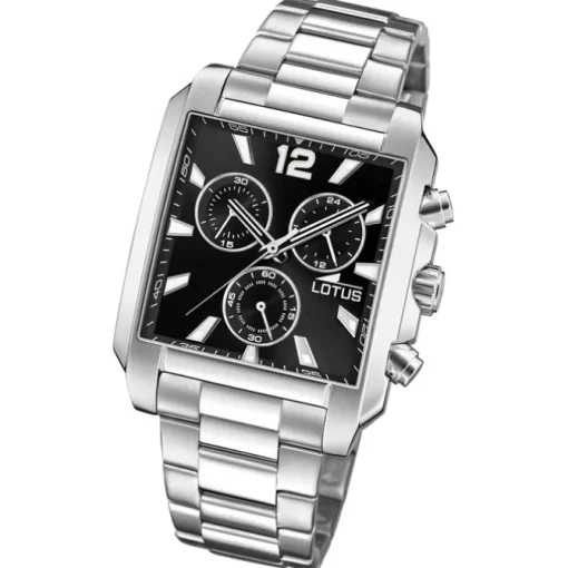 Lotus Herrenuhr Edelstahl silber Lotus Classic Armbanduhr UL18850/4