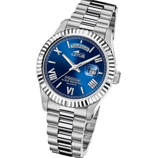 Lotus Herrenuhr Edelstahl silber Lotus Classic Armbanduhr UL18854/2