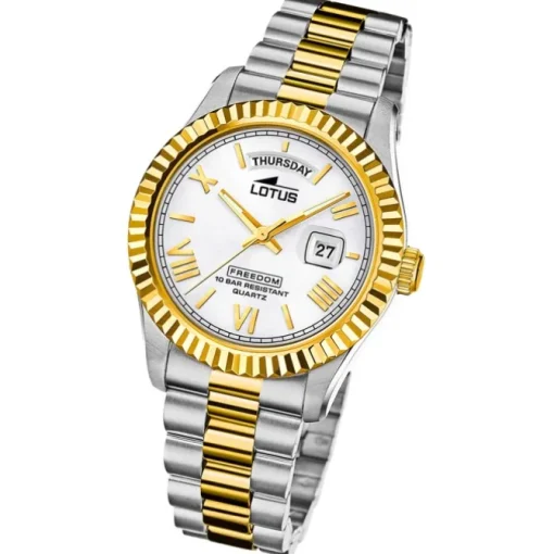 Lotus Herrenuhr Edelstahl silber Lotus Classic Armbanduhr UL18855/1