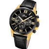Lotus Herrenuhr Edelstahl schwarz Lotus Classic Armbanduhr UL18882/1
