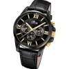 Lotus Herrenuhr Edelstahl schwarz Lotus Classic Armbanduhr UL18881/3