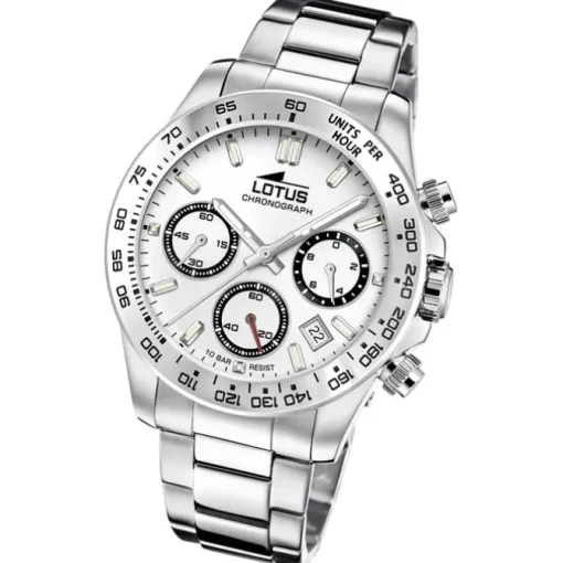 Lotus Herrenuhr Edelstahl silber Lotus Classic Armbanduhr UL18912/1
