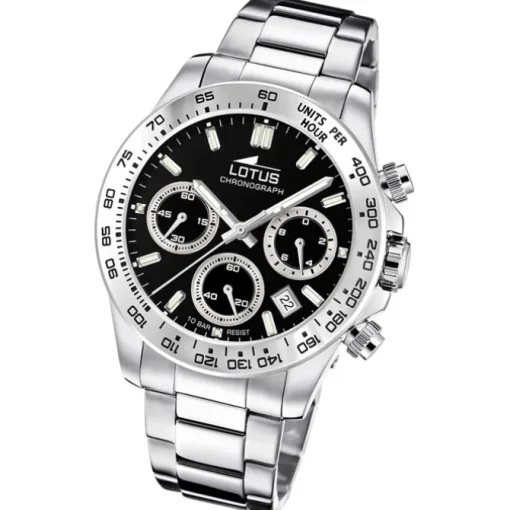 Lotus Herrenuhr Edelstahl silber Lotus Classic Armbanduhr UL18912/3