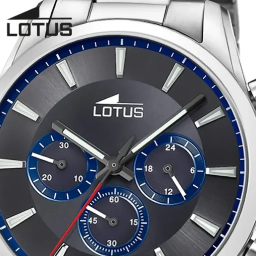 Lotus Herrenuhr Edelstahl silber Lotus Classic Armbanduhr UL18922/6