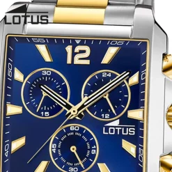 Lotus Herrenuhr Edelstahl silbergold Lotus Classic Armbanduhr UL18852/2