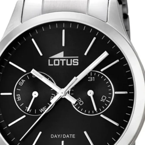 Lotus Herrenuhr Edelstahl silber Lotus Minimalist Armbanduhr UL15954/3