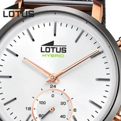 Lotus Herrenuhr Edelstahl grau Lotus Classic Armbanduhr UL18805/1