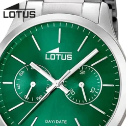 Lotus Herrenuhr Edelstahl silber Lotus Minimalist Armbanduhr UL15954/E