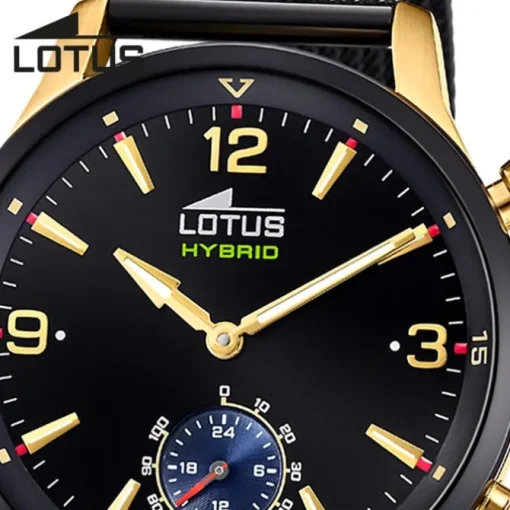 Lotus Herrenuhr Edelstahl schwarz Lotus Classic Armbanduhr UL18804/1