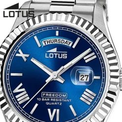 Lotus Herrenuhr Edelstahl silber Lotus Classic Armbanduhr UL18854/2