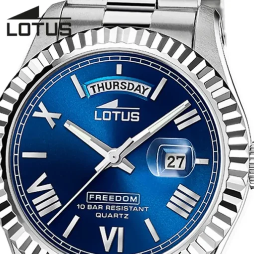 Lotus Herrenuhr Edelstahl silber Lotus Classic Armbanduhr UL18854/2