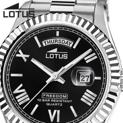 Lotus Herrenuhr Edelstahl silber Lotus Classic Armbanduhr UL18854/4