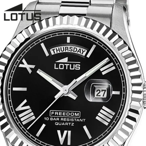 Lotus Herrenuhr Edelstahl silber Lotus Classic Armbanduhr UL18854/4