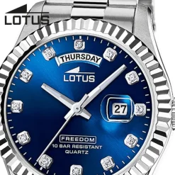 Lotus Herrenuhr Edelstahl silber Lotus Classic Armbanduhr UL18854/5