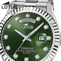 Lotus Herrenuhr Edelstahl silber Lotus Classic Armbanduhr UL18854/6