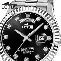 Lotus Herrenuhr Edelstahl silber Lotus Classic Armbanduhr UL18854/7