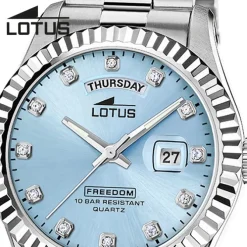 Lotus Herrenuhr Edelstahl silber Lotus Classic Armbanduhr UL18854/9