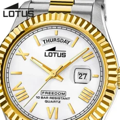 Lotus Herrenuhr Edelstahl silber Lotus Classic Armbanduhr UL18855/1