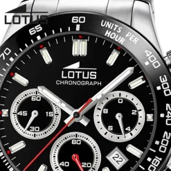 Lotus Herrenuhr Edelstahl silber Lotus Classic Armbanduhr UL18912/6