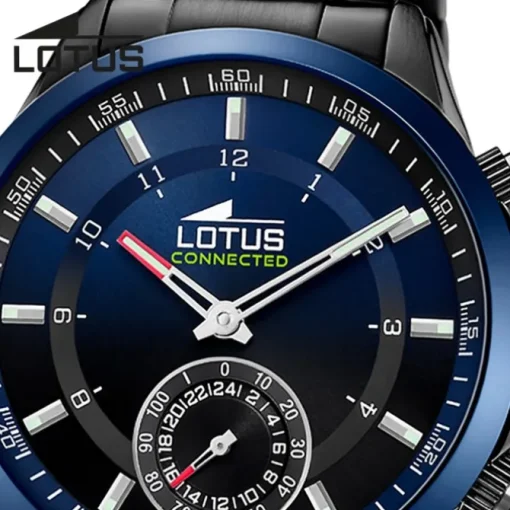 Lotus Herrenuhr Edelstahl schwarz Lotus Classic Armbanduhr UL18965/1