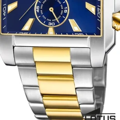 Lotus Herrenuhr Edelstahl silbergold Lotus Classic Armbanduhr UL18852/2