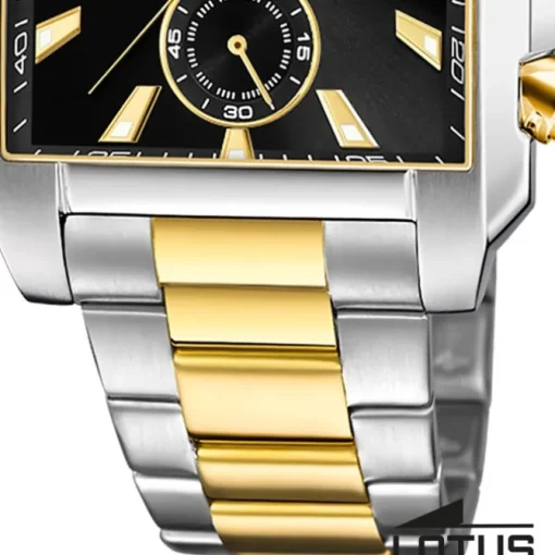 Lotus Herrenuhr Edelstahl silbergold Lotus Classic Armbanduhr UL18852/4