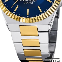 Lotus Herrenuhr Edelstahl silbergold Lotus Classic Armbanduhr UL18836/2