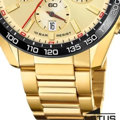 Lotus Herrenuhr Edelstahl gold Lotus Classic Armbanduhr UL18917/1