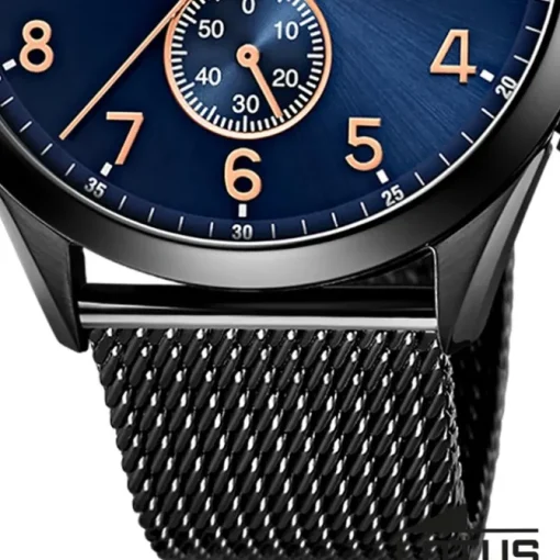Lotus Herrenuhr Edelstahl schwarz Lotus Minimalist Armbanduhr UL18639/D