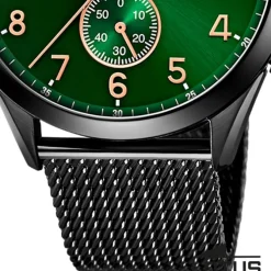 Lotus Herrenuhr Edelstahl schwarz Lotus Minimalist Armbanduhr UL18639/E