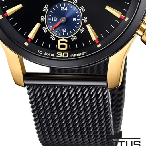 Lotus Herrenuhr Edelstahl schwarz Lotus Classic Armbanduhr UL18804/1