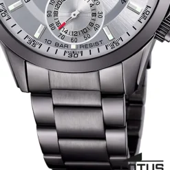 Lotus Herrenuhr Edelstahl grau Lotus Classic Armbanduhr UL18807/1