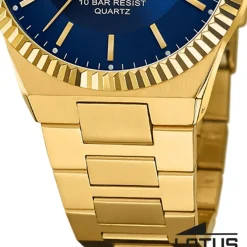 Lotus Herrenuhr Edelstahl gold Lotus Classic Armbanduhr UL18837/2
