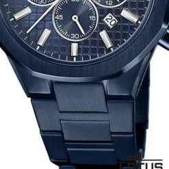 Lotus Herrenuhr Edelstahl blau Lotus Classic Armbanduhr UL18848/1