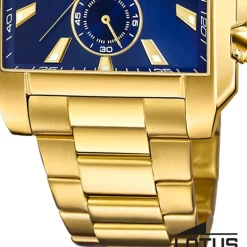 Lotus Herrenuhr Edelstahl gold Lotus Classic Armbanduhr UL18853/2