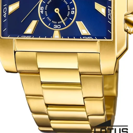 Lotus Herrenuhr Edelstahl gold Lotus Classic Armbanduhr UL18853/2