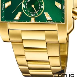 Lotus Herrenuhr Edelstahl gold Lotus Classic Armbanduhr UL18853/3