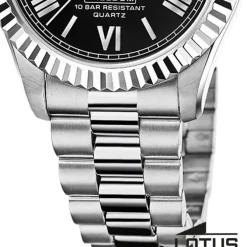 Lotus Herrenuhr Edelstahl silber Lotus Classic Armbanduhr UL18854/4