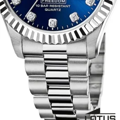Lotus Herrenuhr Edelstahl silber Lotus Classic Armbanduhr UL18854/5