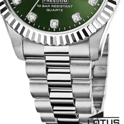 Lotus Herrenuhr Edelstahl silber Lotus Classic Armbanduhr UL18854/6