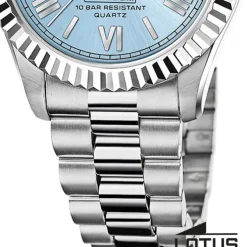 Lotus Herrenuhr Edelstahl silber Lotus Classic Armbanduhr UL18854/8