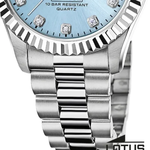 Lotus Herrenuhr Edelstahl silber Lotus Classic Armbanduhr UL18854/9