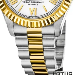 Lotus Herrenuhr Edelstahl silber Lotus Classic Armbanduhr UL18855/1