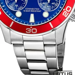 Lotus Herrenuhr Edelstahl silber Lotus Classic Armbanduhr UL18800/4