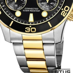 Lotus Herrenuhr Edelstahl silbergold Lotus Classic Armbanduhr UL18801/2